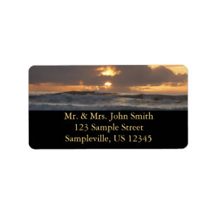 Étiquette San Diego Sunset IV California Seasons