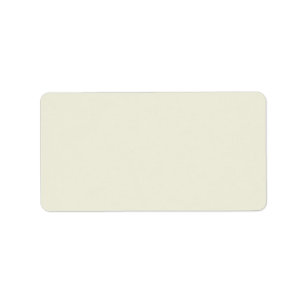 Étiquette Sandy Off White Blank