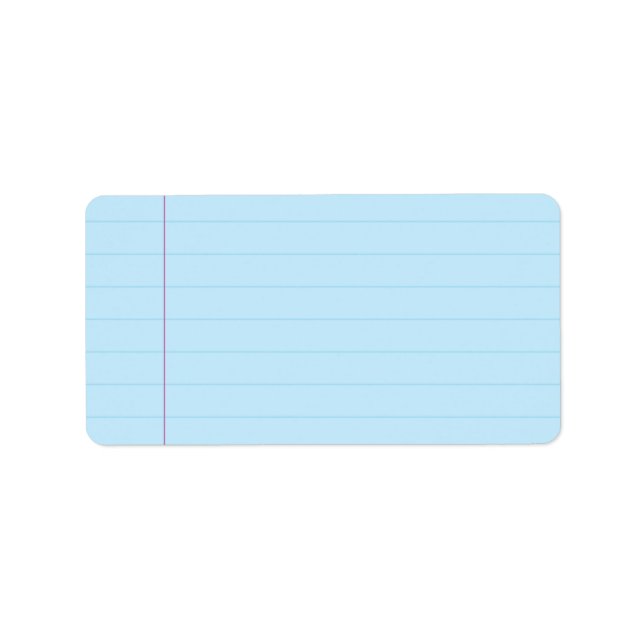 Étiquette SCRIBBLES sur NOTEPAPER Imprimer votre propre Étiq (Devant)