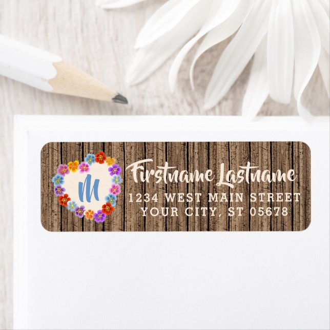 Étiquette Script de typographie chic élégant et personnalisé (En situation)