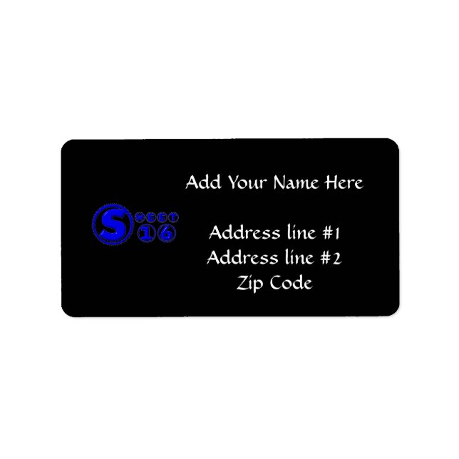 Étiquette Se préparer pour un Sweet 16 (Devant)