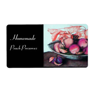 ÉTIQUETTE SEASON'S FRUITS 2/ PEACHES AND PRUNES