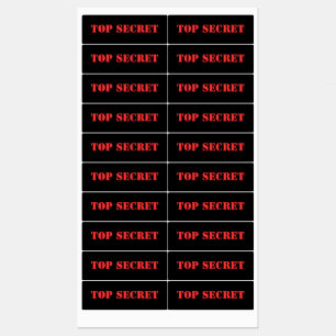 ÉTIQUETTE SECRET