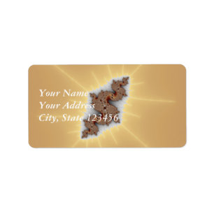 Étiquette Serpus - Art Fractal