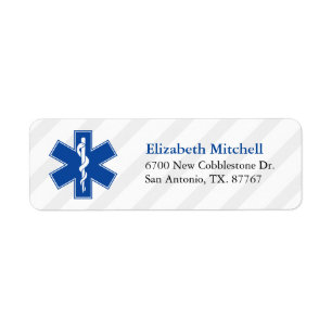 Étiquette Services médicaux de secours