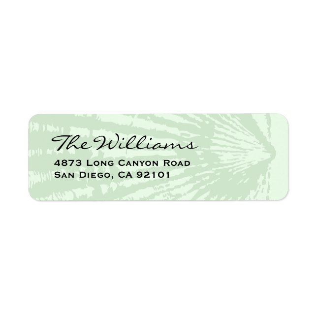 Étiquette Shell (Devant)