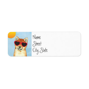 Étiquette Shiba Inu