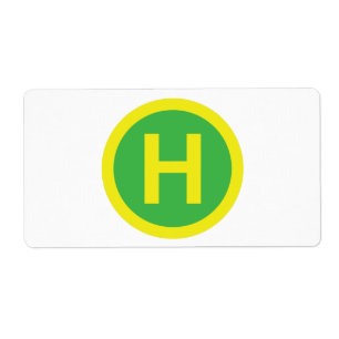 Étiquette SIGNE Helipad