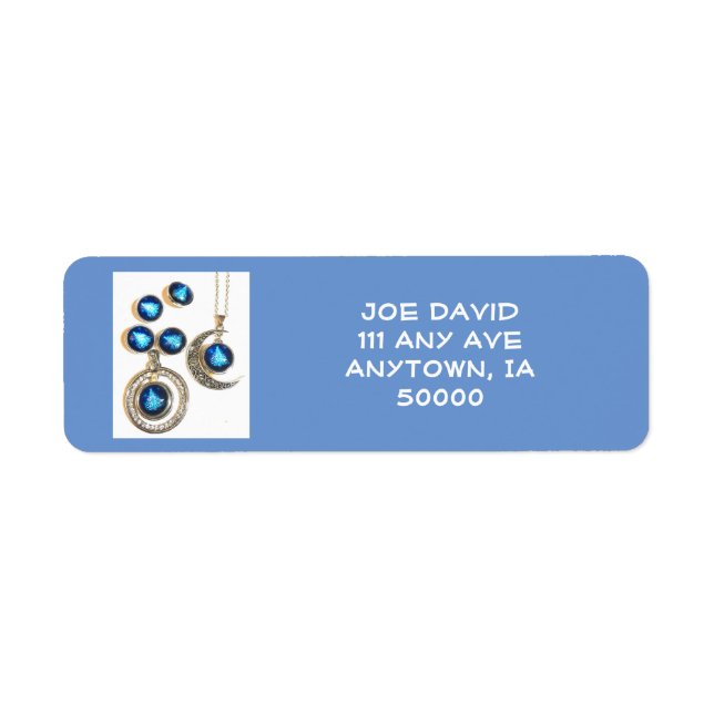 Étiquette Snowball Noël arbre hiver neige neige (Devant)