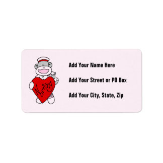 Étiquette Sock Monkey I Love Nursing T-shirts et cadeaux