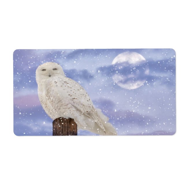 Étiquette Solstice d'hiver (Devant)