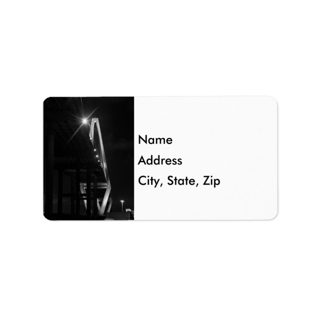 Étiquette Sous Arthur Ravenel Niveaux de gris (Devant)