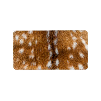 Étiquette Spotted deer pour texture