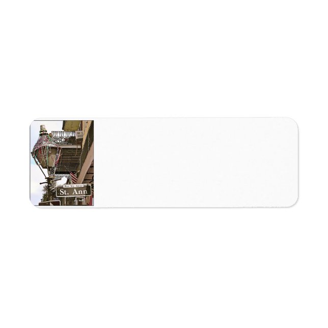 Étiquette St. Ann's (Devant)