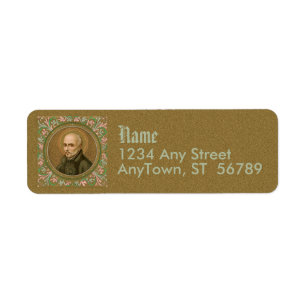 Étiquette St. Ignatius Loyola (BK 050) (Style 2)