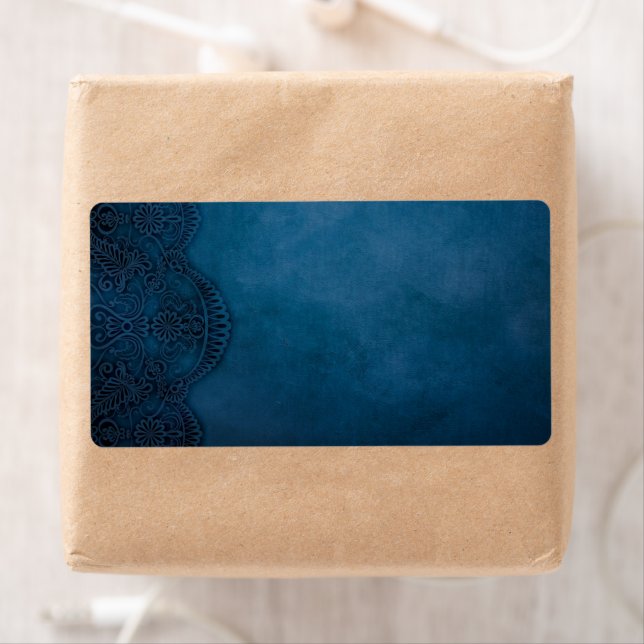 Étiquette Standard, 3.5" x 2.0" Business Card (En situation)