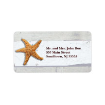 Starfish Rustic Beach Board Nautique