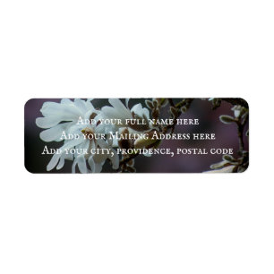 Étiquette Starry Magnolia