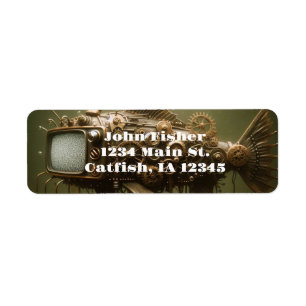 Étiquette Steampunk TV Catfish