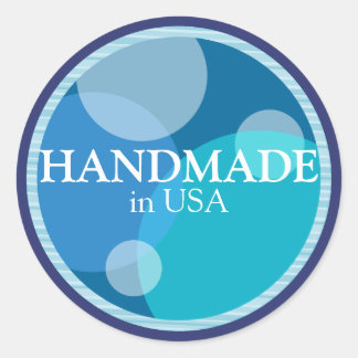 Étiquette Sticker artisanal aux USA