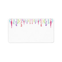 Streamers multicolores