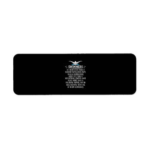 Étiquette Strong Swim Swimming Toxits For Men Women