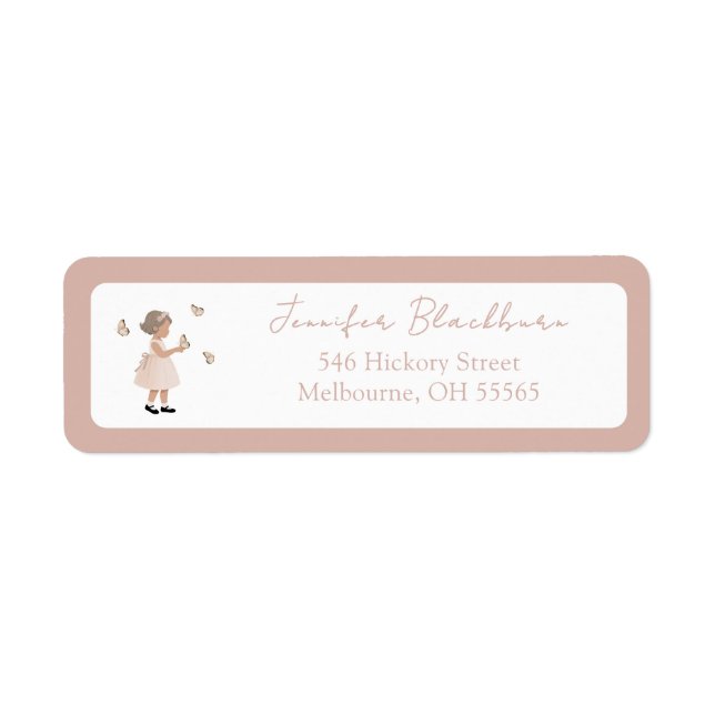 Étiquette Sugar, Spice & Everything Nice address label (Devant)