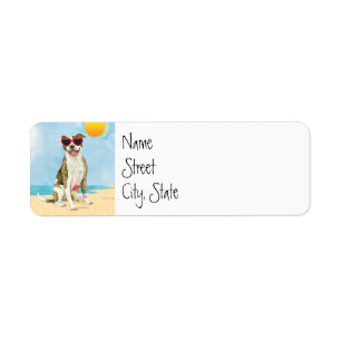 Étiquette Summer Pit Bull Terrier