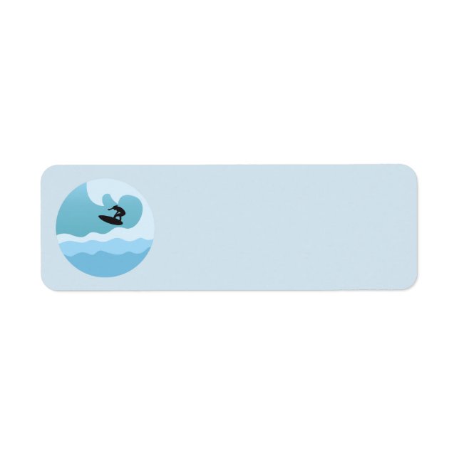 ÉTIQUETTE SURF (Devant)