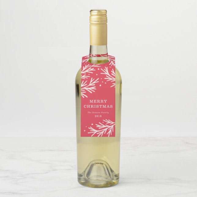 Étiquette suspendue pour bouteille de vacances mer (Sur bouteille)