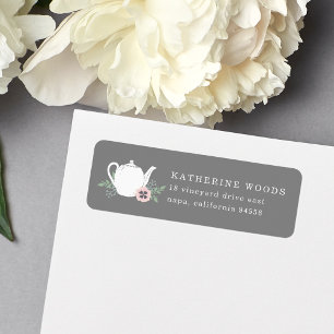 Étiquette Sweet Tea Return Address Labels