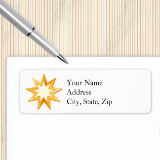 Étiquette Symbole baha'i