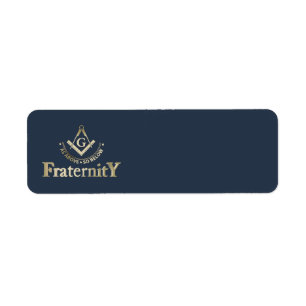 Étiquette Symbole franc-maçonnerie