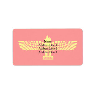 Étiquette Syriac Aramaic Peuple, drapeau syrien