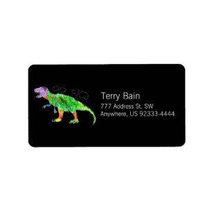 Étiquette T-Rex