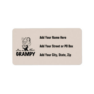 Étiquette T-shirts et cadeaux Grampy