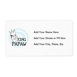 Étiquette T-shirts et cadeaux King Papaw