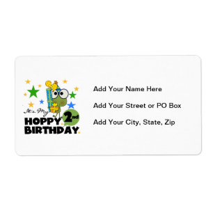 Étiquette T-shirts et cadeaux pour le 2e anniversaire de la