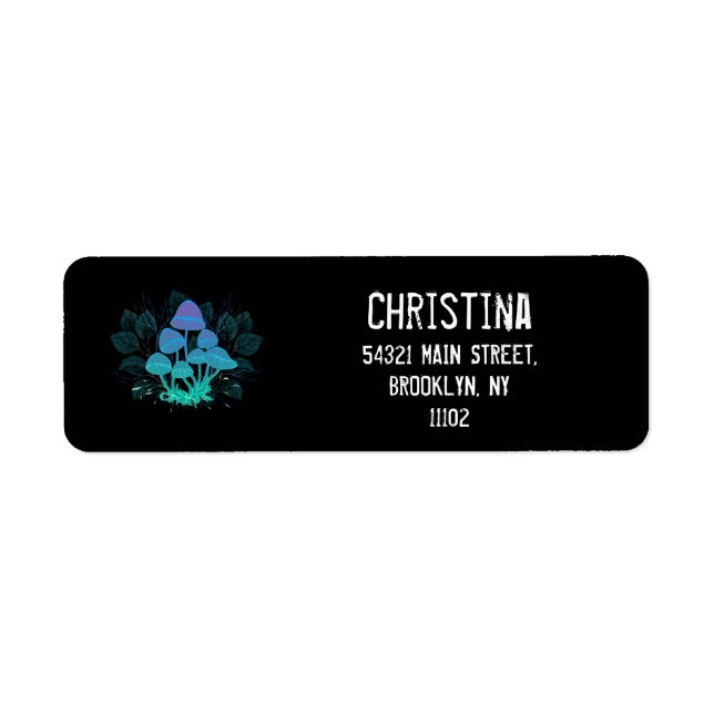 Étiquette Tabourets dans Bushes (Devant)