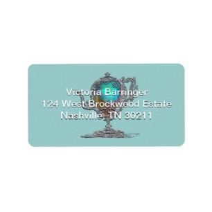 Étiquette Tea Party de Fête des mariées victorienne