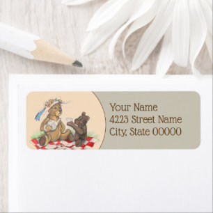 Étiquette Teddy Bear Tea Party