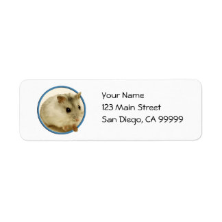 Étiquette Teeny Hamster