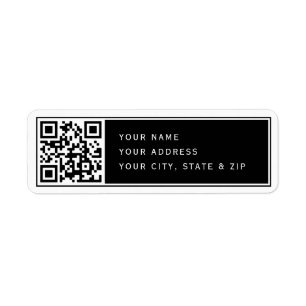 Étiquette Téléchargez votre propre code QR Adresse de reto