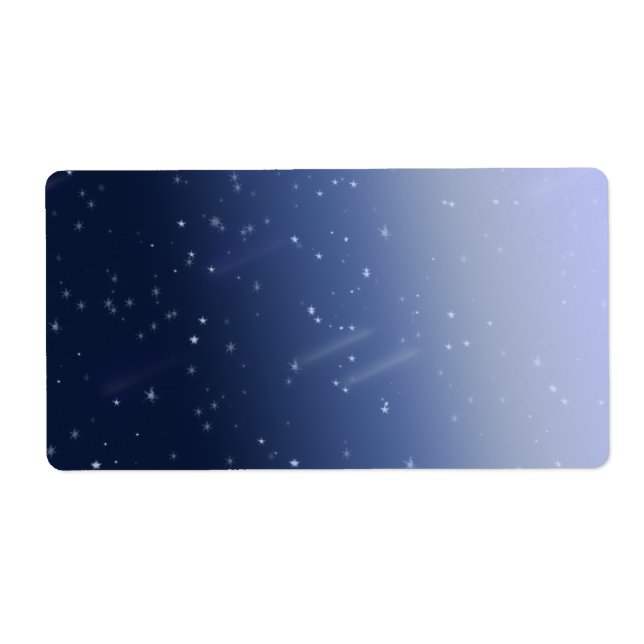 Étiquette Tempête de Cosmos (Devant)