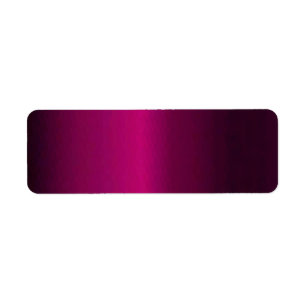 Étiquette Tendance Fushsia Déclinante Solid Lable