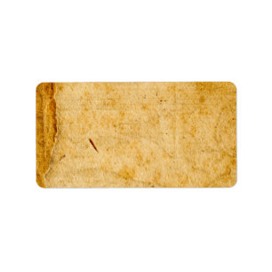 Étiquette Texture de papier française antique d'arrière -