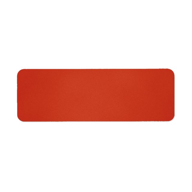 Étiquette Texture moderne de grain rouge chaud (Devant)