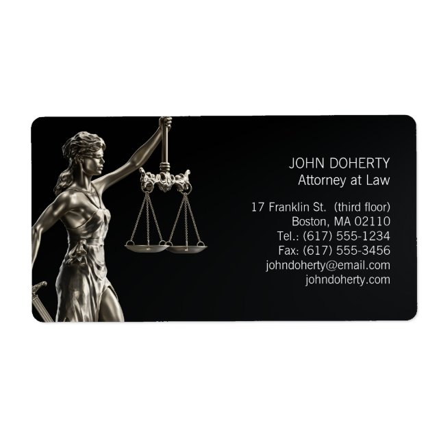 Étiquette Thème | Scales de justice (Devant)