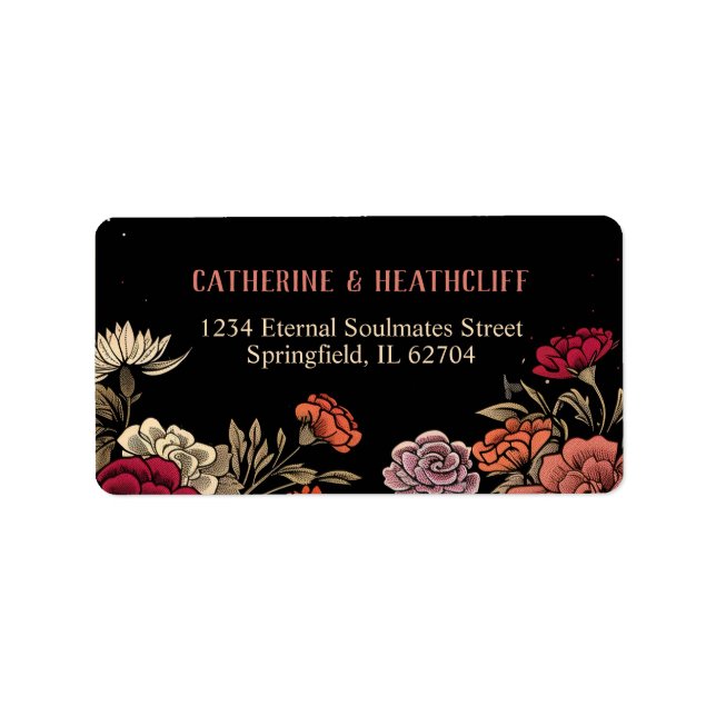 Étiquette Till Death Do Us Part Wedding (Devant)