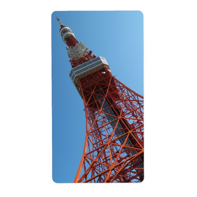 Étiquette Tokyo Tower 東 京 タ ワ (Devant)